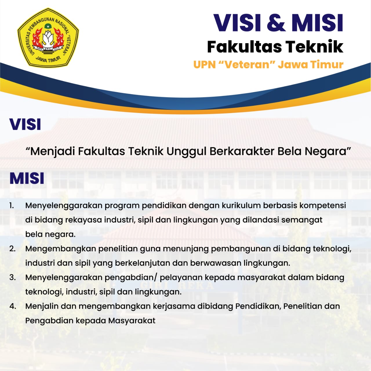 visi misi FT 4 point 2023